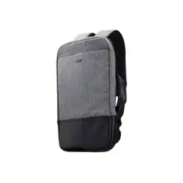 Acer Slim 3-in-1 - Sac à dos - sac à bandoulière pour ordinateur portable - 14" - gris - pour Aspire 1... (NP.BAG1A.289)_1
